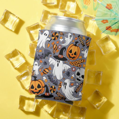 Ghosts Spooky and Creepy Cute Monsters Can Cooler