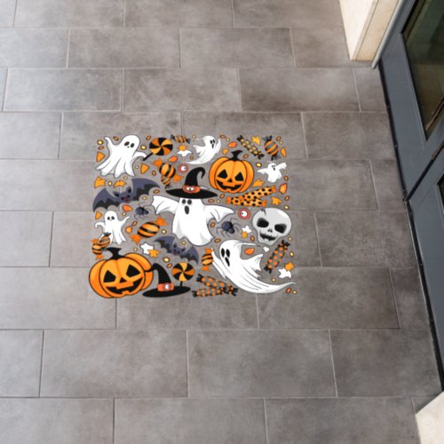 Ghosts Spooky and Creepy Cute Monsters Floor Decals