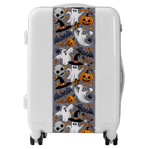 Ghosts Spooky and Creepy Cute Monsters Luggage