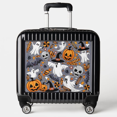 Ghosts Spooky and Creepy Cute Monsters Luggage