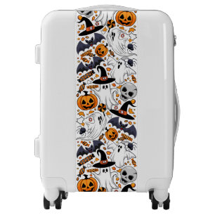 Ghosts Spooky and Creepy Cute Monsters Luggage