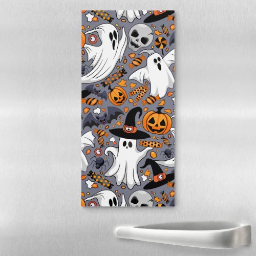 Ghosts Spooky and Creepy Cute Monsters Magnetic Notepad