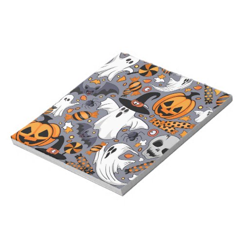 Ghosts Spooky and Creepy Cute Monsters Notepad