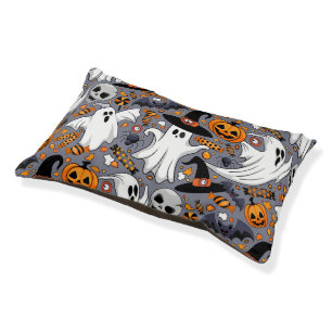 Ghosts Spooky and Creepy Cute Monsters Pet Bed