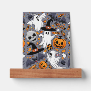 Ghosts Spooky and Creepy Cute Monsters Picture Ledge