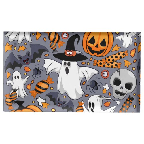 Ghosts Spooky and Creepy Cute Monsters Place Card Holder