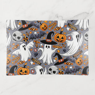 Ghosts Spooky and Creepy Cute Monsters Trinket Tray