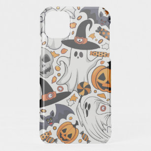 Ghosts Spooky and Creepy Cute Monsters iPhone 11 Case