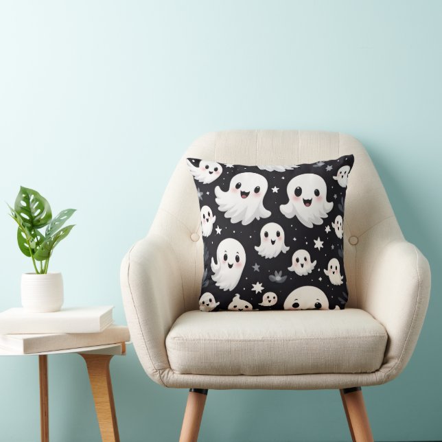 GHOSTS THROW PILLOW (Chair)