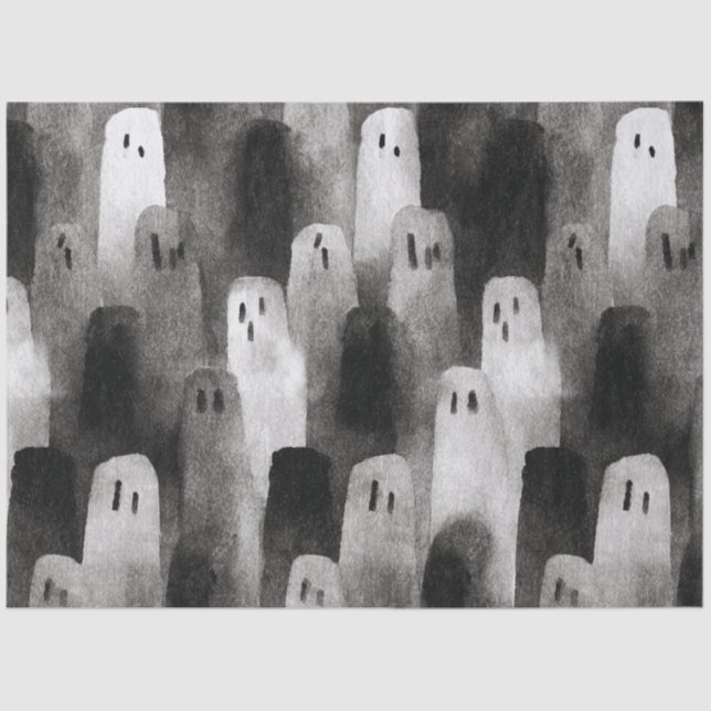 Ghosts Tissue Paper (Front)