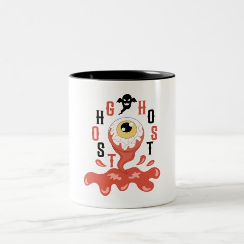 Ghosts  Two_Tone coffee mug
