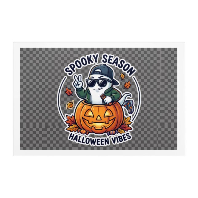 Ghosts Wall Arts Acrylic Print (Front)