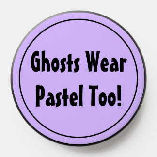 Ghosts Wear Pastel Too! Pastel Goth PopSocket
