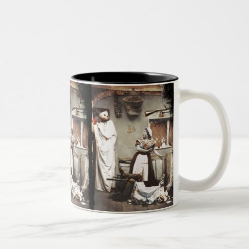 Ghosty Jack_o_lantern Two_Tone Coffee Mug