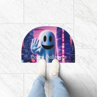 Ghosty Wave & Urban Lights Doormat