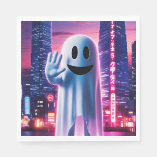 Ghosty Wave & Urban Lights Napkins