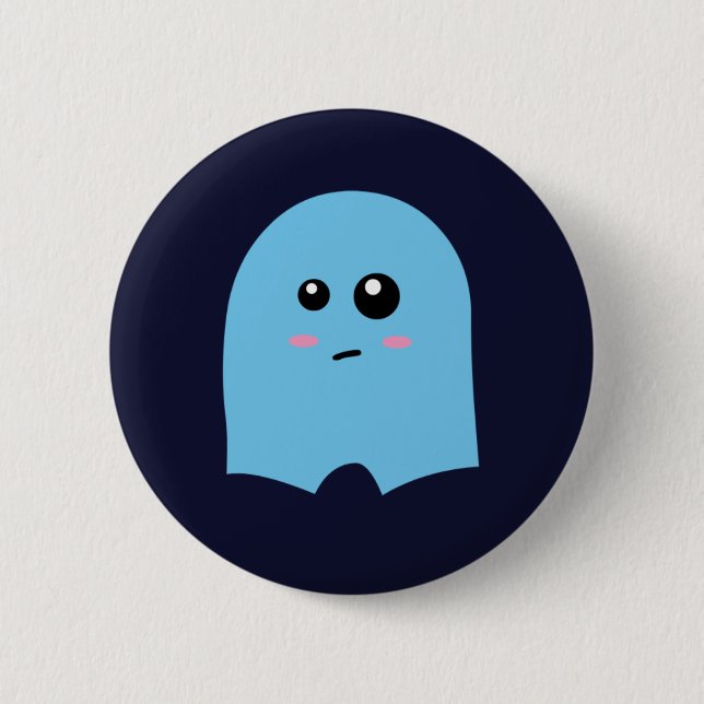 Ghostyshorts Pinback Button (Front)
