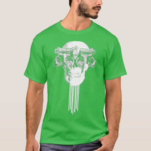 ghots skull T_Shirt