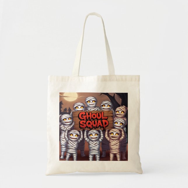 Ghoul Squad tote bag (Front)