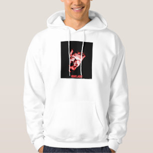 Ghoulardi (Red/Black) Customizable Basic Hoodie
