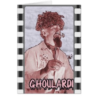 Ghoulardi (Surreal 2) Greeting Card with Envelope