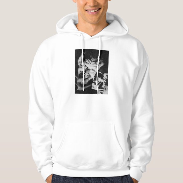 Ghoulardi (W/Skull-2) Customizable Basic Hoodie (Front)