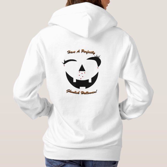 Ghoulish Halloween Hoodie (Back)
