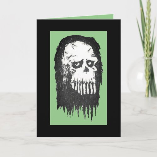 Ghoulish Reaper Youre HOW old Birthday Card
