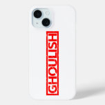 Ghoulish Stamp iPhone 15 Case