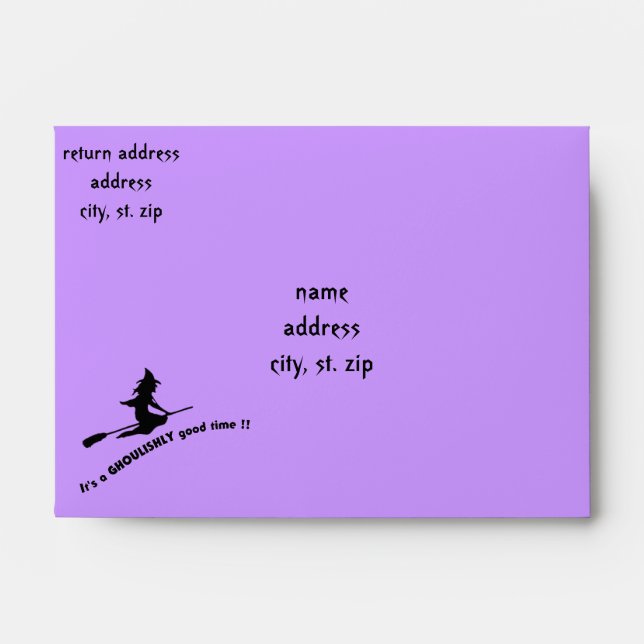 Ghoulishly Good Time - Envelope (Front)