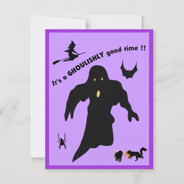 Ghoulishy Good Time - Invitation (Front)