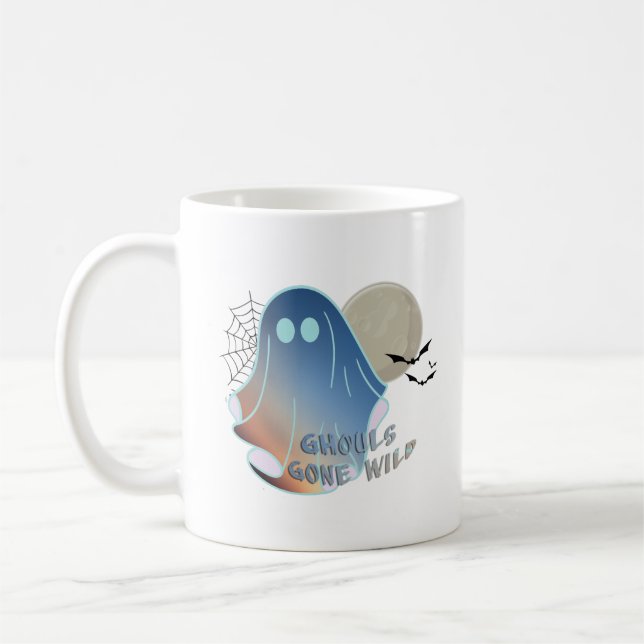 Ghouls gone wild funny coffee mug (Left)