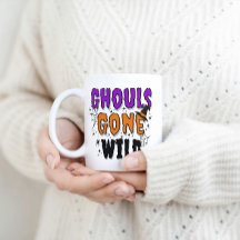 Ghouls Gone Wild Modern Halloween Mug