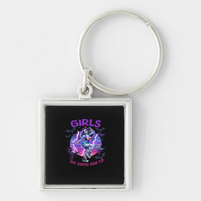 Ghouls Just  To Have Fun Keychain (Front)