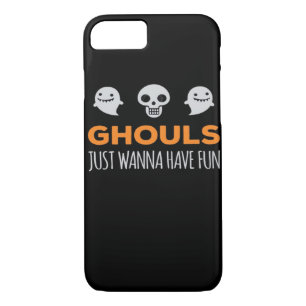 Ghouls Just Wanna Have Fun Autumn Aesthetic iPhone 8/7 Case