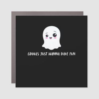 Ghouls Just Wanna Have Fun Boo-tiful Autumn Car Magnet