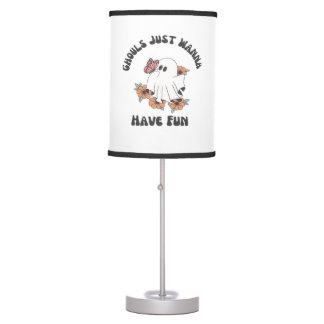 Ghouls Just Wanna Have Fun Creepy Design Table Lamp