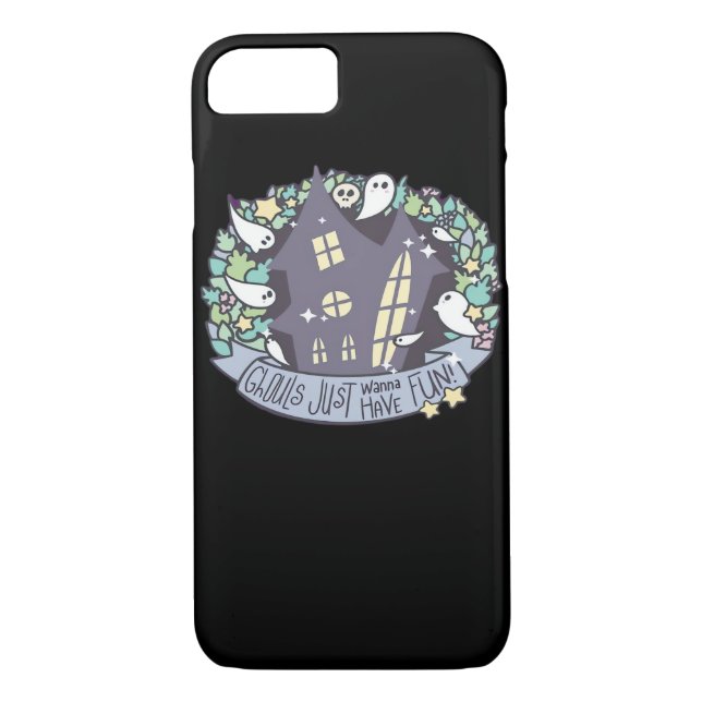 Ghouls Just Wanna Have Fun Funny & Autumn Case-Mate iPhone Case (Back)