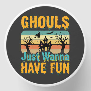 Ghouls Just Wanna Have Fun Halloween Design_1 Mini Candle Favors