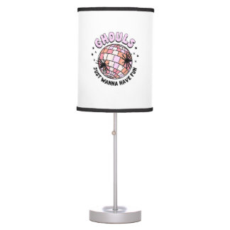 Ghouls Just Wanna Have Fun Halloween Ghouls Night Table Lamp
