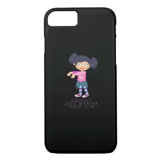 Ghouls Just Wanna Have Fun Quote & Design Case-Mate iPhone Case (Back)