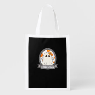 Ghouls Just Wanna Have Fun Sloth Halloween Grocery Bag