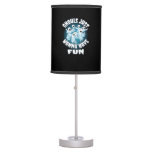 Ghouls Just Wanna Have Fun Sloth Halloween Table Lamp