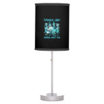 Ghouls Just Wanna Have Fun - Spooky Design Graphic Table Lamp