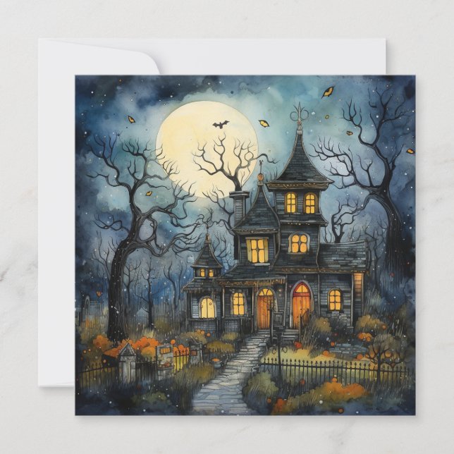 👻🎉 Ghouls Night In: A Spooktacular Soiree! 🎉👻 Invitation (Front)