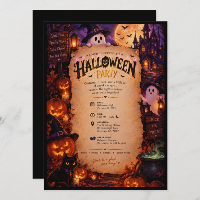 Ghouls Night Out (Front/Back)