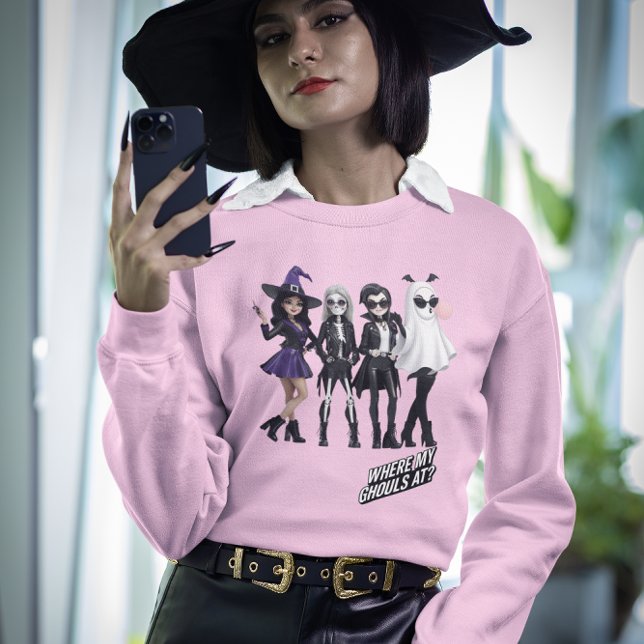 Ghouls Night Out Halloween Sweatshirt (Creator Uploaded)