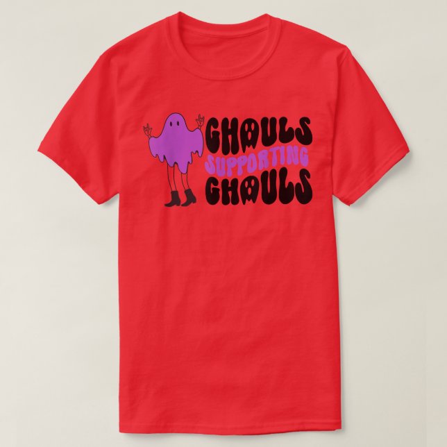 Ghouls Supporting Ghouls 171 T-Shirt (Design Front)