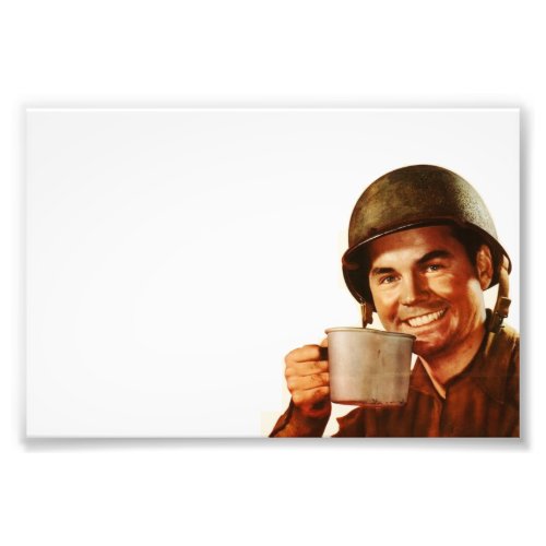 GI Cuppa Joe Photo Print