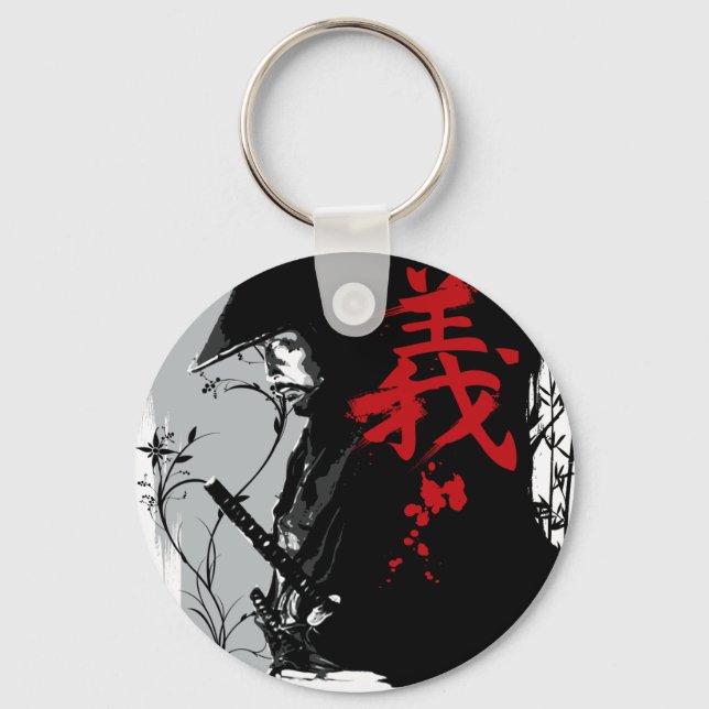 GI Dark Samurai Keychain (Front)